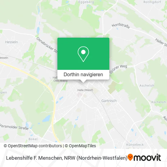 Lebenshilfe F. Menschen Karte