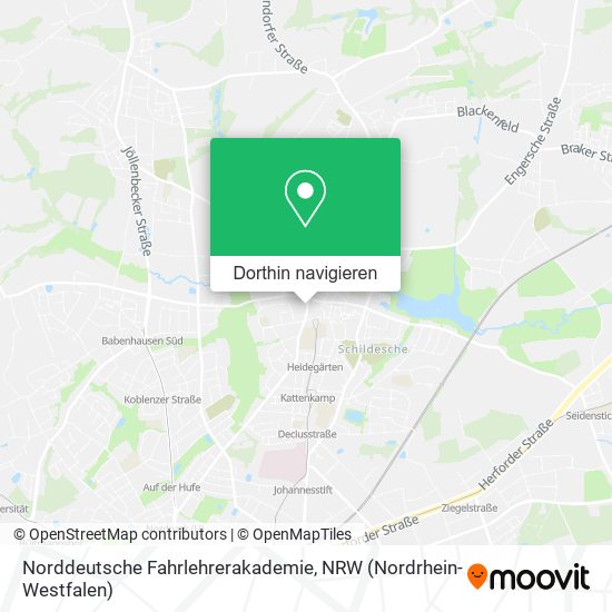 Norddeutsche Fahrlehrerakademie Karte