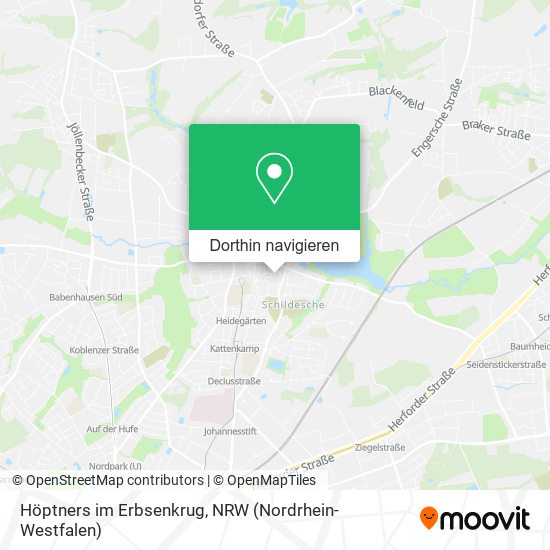 Höptners im Erbsenkrug Karte
