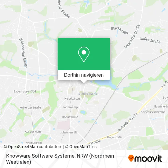 Knowware Software-Systeme Karte