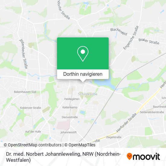 Dr. med. Norbert Johannleweling Karte