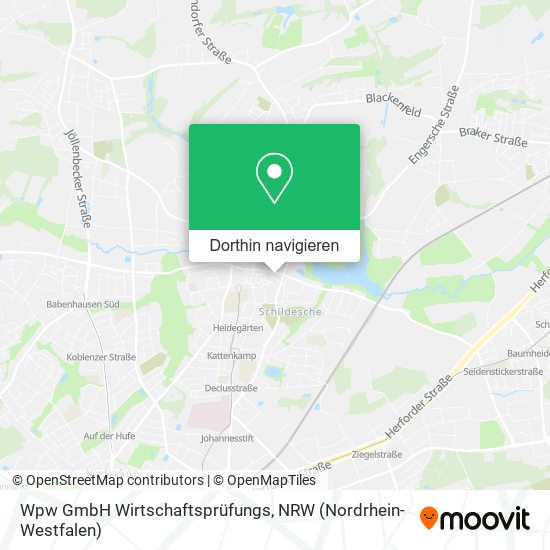 Wpw GmbH Wirtschaftsprüfungs Karte
