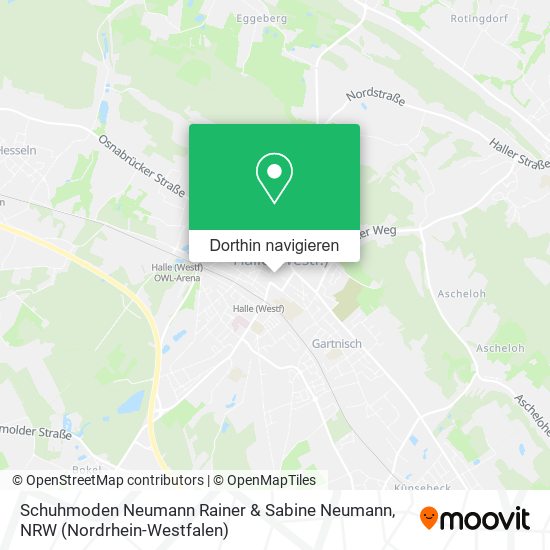 Schuhmoden Neumann Rainer & Sabine Neumann Karte