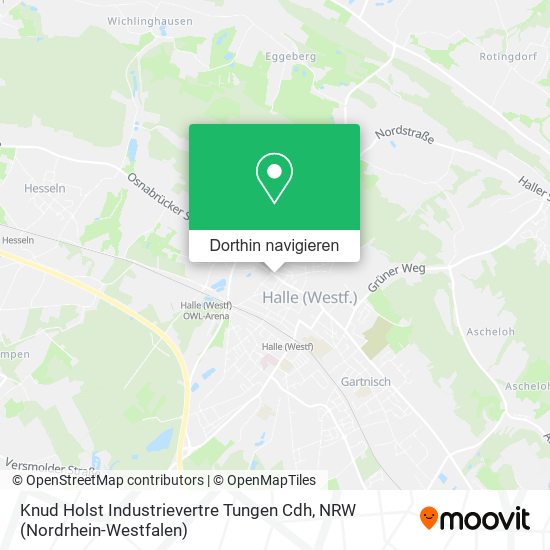 Knud Holst Industrievertre Tungen Cdh Karte