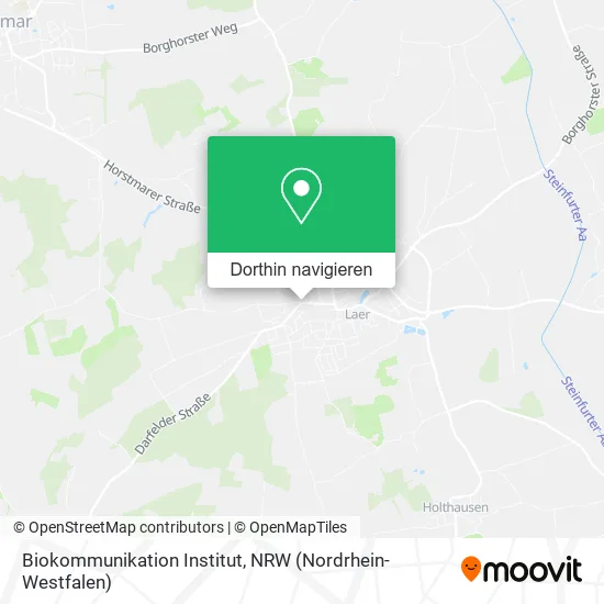 Biokommunikation Institut Karte