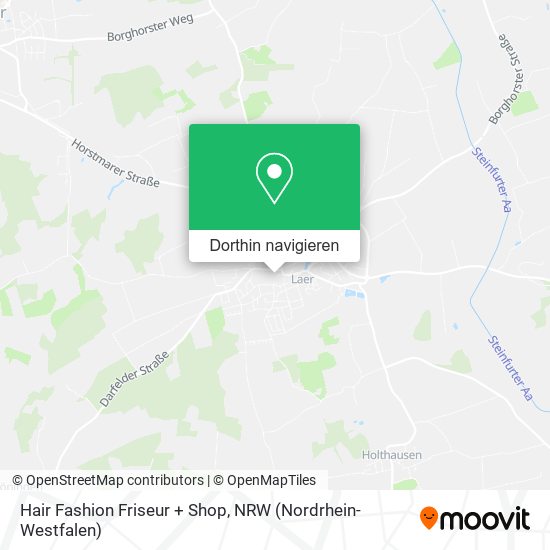 Hair Fashion Friseur + Shop Karte