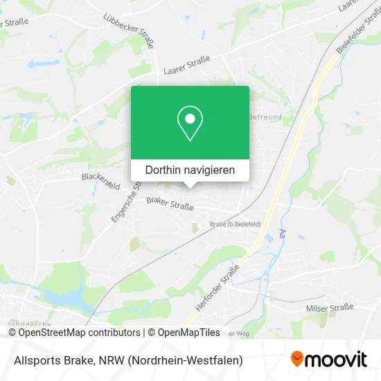 Allsports Brake Karte