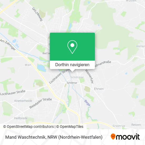 Mand Waschtechnik Karte