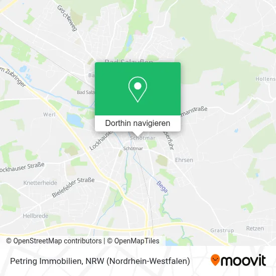 Petring Immobilien Karte