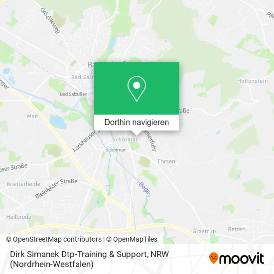 Dirk Simanek Dtp-Training & Support Karte