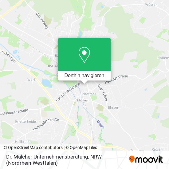 Dr. Malcher Unternehmensberatung Karte
