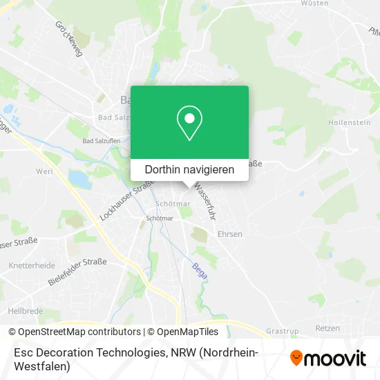 Esc Decoration Technologies Karte