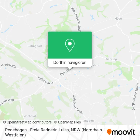 Redebogen - Freie Rednerin Luisa Karte