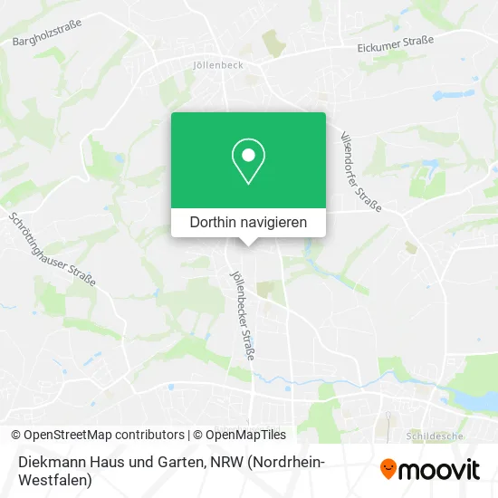 Diekmann Haus und Garten Karte