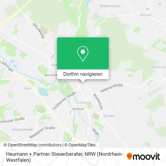 Heumann + Partner Steuerberater Karte