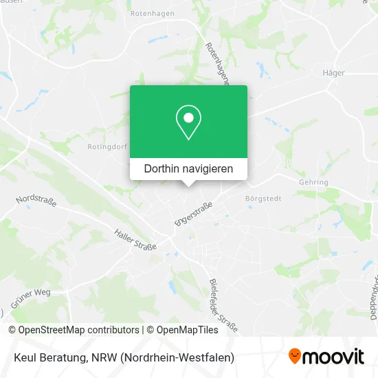 Keul Beratung Karte