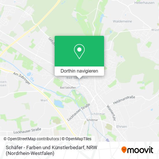 Schäfer - Farben und Künstlerbedarf Karte