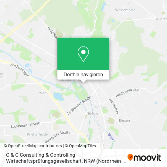 C & C Consulting & Controlling Wirtschaftsprüfungsgesellschaft Karte