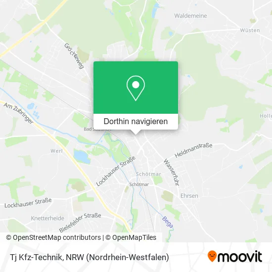 Tj Kfz-Technik Karte