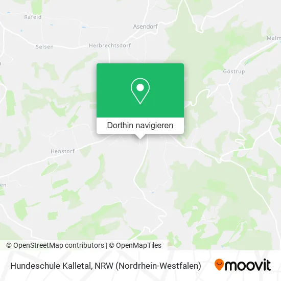 Hundeschule Kalletal Karte