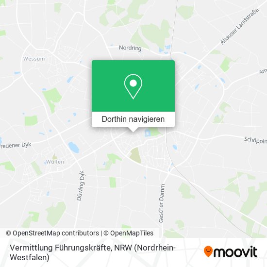 Vermittlung Führungskräfte Karte