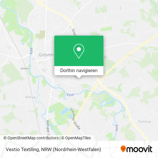 Vestio Textiling Karte