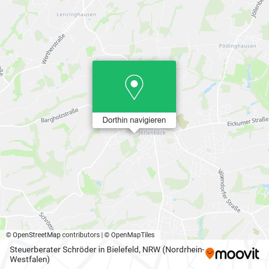 Steuerberater Schröder in Bielefeld Karte