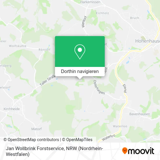 Jan Wollbrink Forstservice Karte