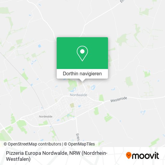 Pizzeria Europa Nordwalde Karte