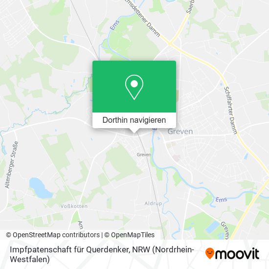 Impfpatenschaft für Querdenker Karte