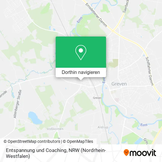 Entspannung und Coaching Karte