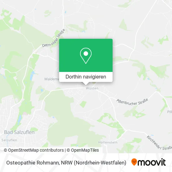 Osteopathie Rohmann Karte