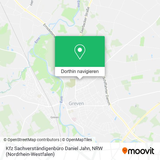 Kfz Sachverständigenbüro Daniel Jahn Karte