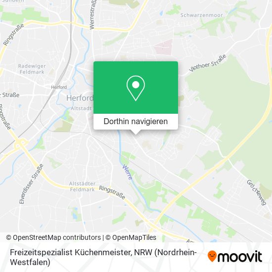 Freizeitspezialist Küchenmeister Karte