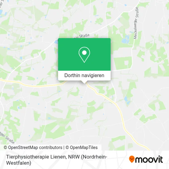 Tierphysiotherapie Lienen Karte