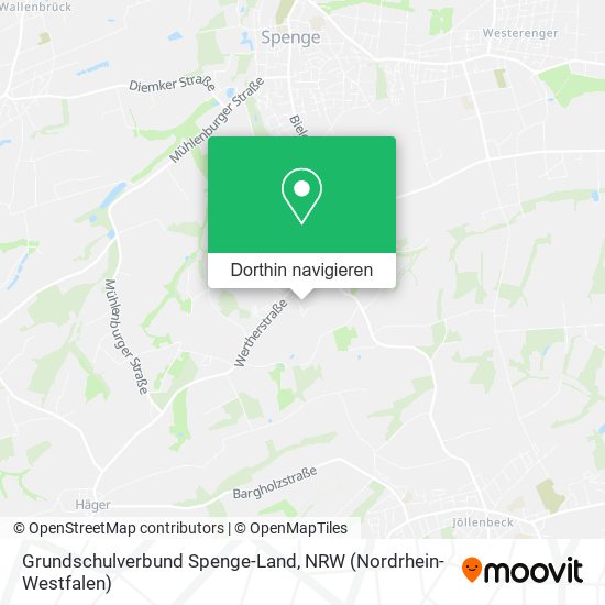 Grundschulverbund Spenge-Land Karte