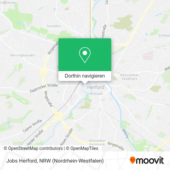 Jobs Herford Karte
