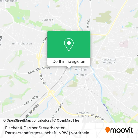 Fischer & Partner Steuerberater Partnerschaftsgesellschaft Karte