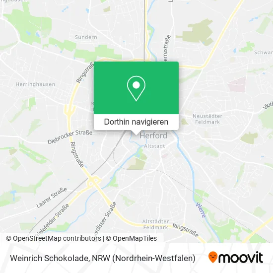 Weinrich Schokolade Karte