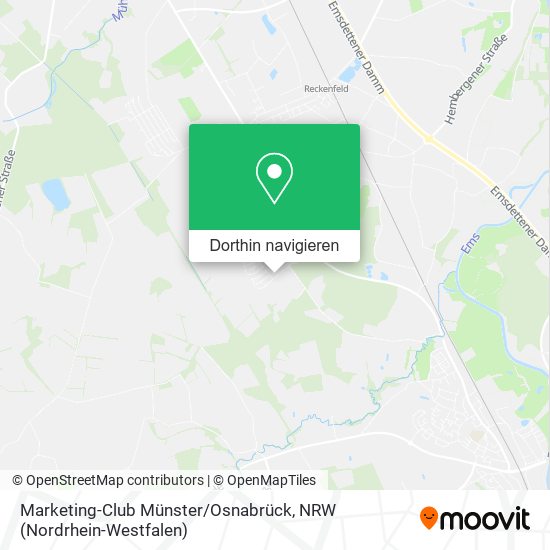 Marketing-Club Münster / Osnabrück Karte