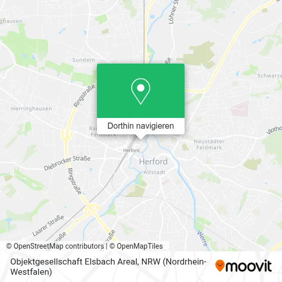 Objektgesellschaft Elsbach Areal Karte