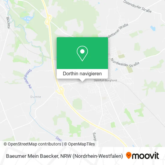 Baeumer Mein Baecker Karte