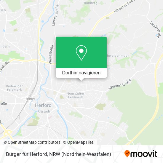 Bürger für Herford Karte