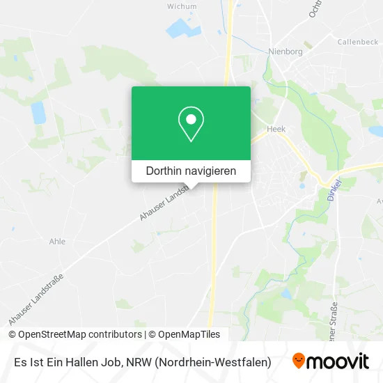 Es Ist Ein Hallen Job Karte