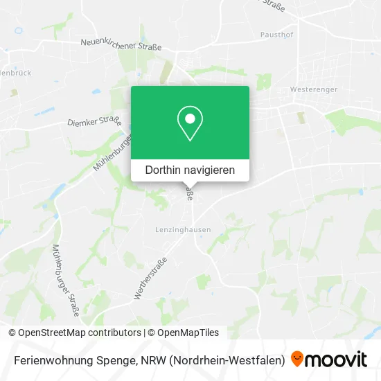 Ferienwohnung Spenge Karte