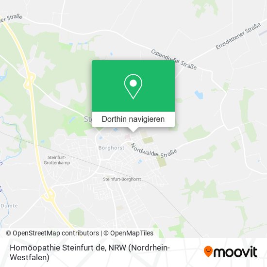 Homöopathie Steinfurt de Karte