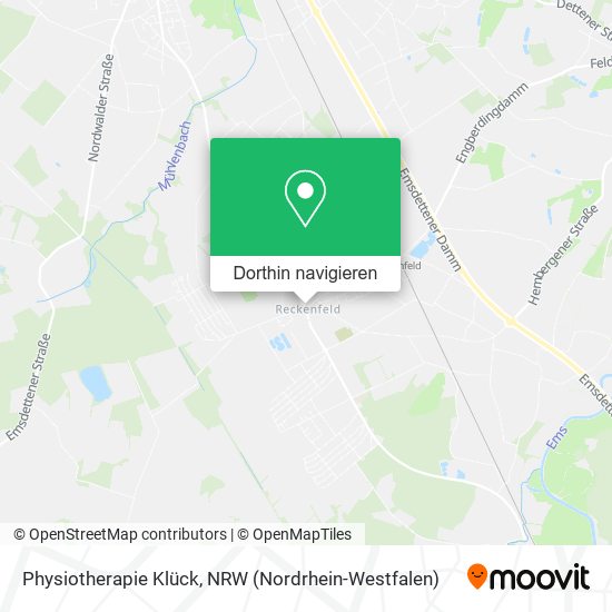 Physiotherapie Klück Karte