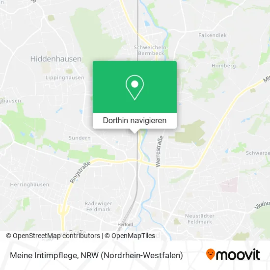 Meine Intimpflege Karte