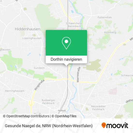 Gesunde Naegel de Karte