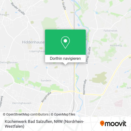 Küchenwerk Bad Salzuflen Karte